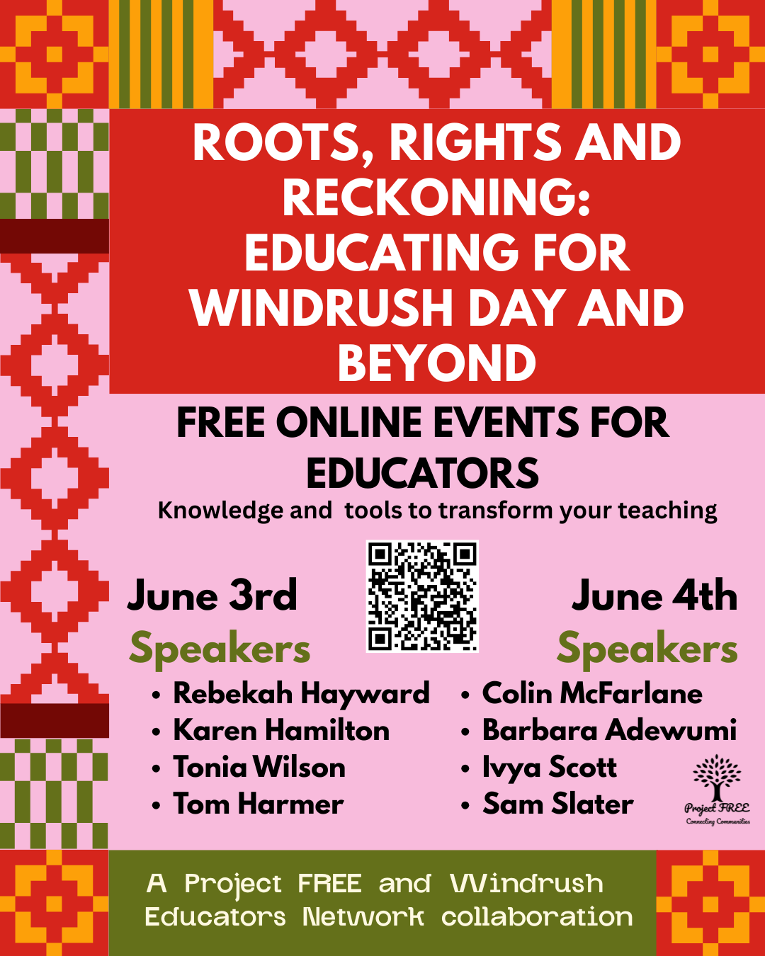 Windrush event poster